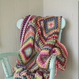 Пледы из мотивов, идеи