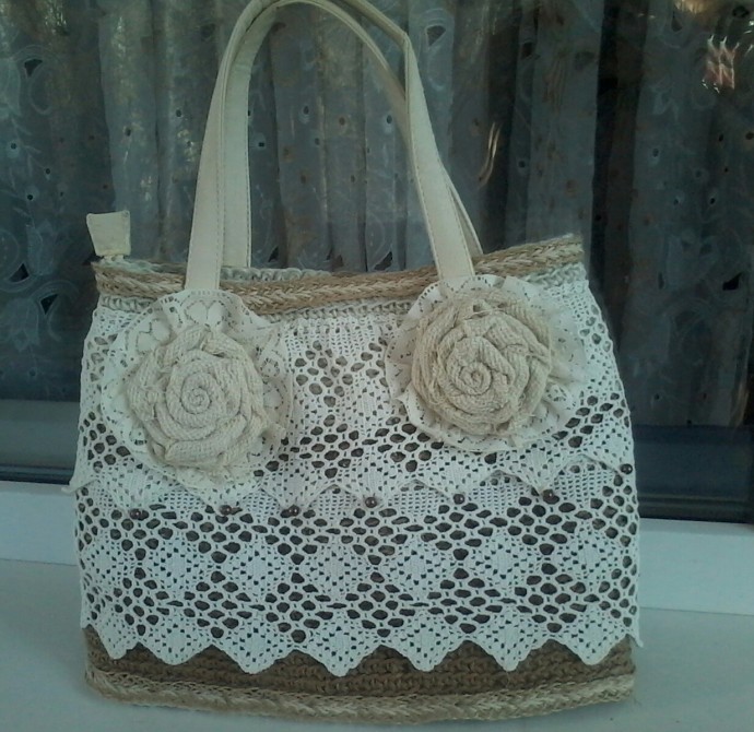 сумка и украшение в стиле бохо