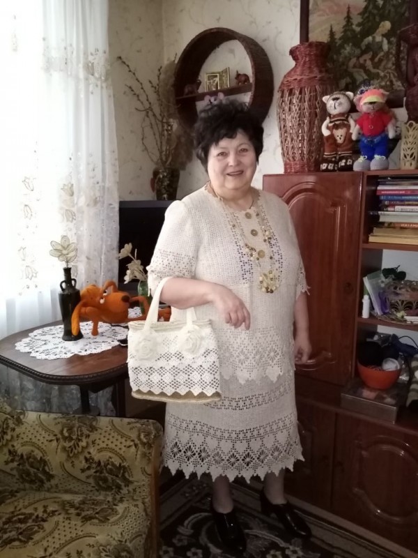 костюм из льна- на себе