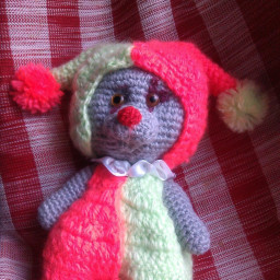 Мишка-клоун