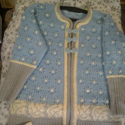 Кардиган для внучки.