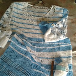 Мои летние работы крючком.