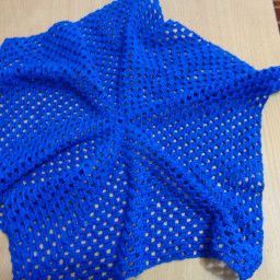 кардиган  из шестиугольников