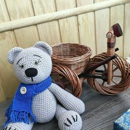 А у вас в детстве был мишка?