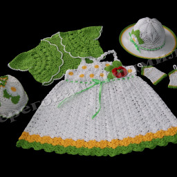 Комплект для девочки Ромашка