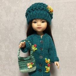 Вяжем наряды для Паолочки