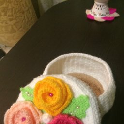 Корзинка с цветами