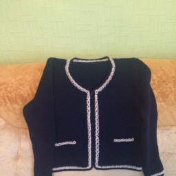 Кофточка в стиле Шанель