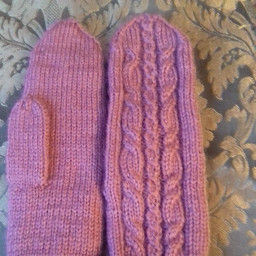 Варежки для дочи )