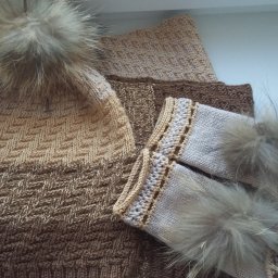 Комплект градиентом " Рыбий хвост"'