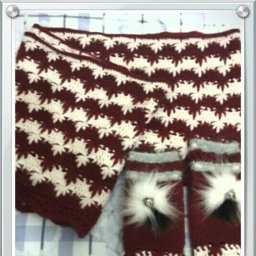 Комплект "Гусиные лапки "