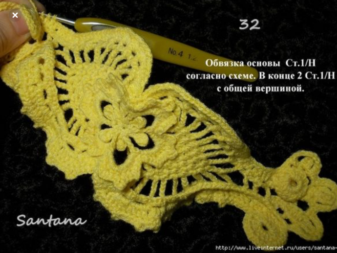 Туника крючком "Антонина" Туника крючком "Антонина"