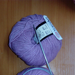 Платье спицами по заказу