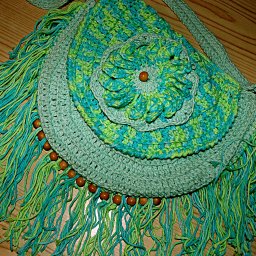 Бирюзовая сумка