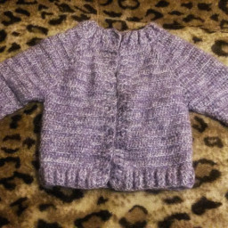 Тёплая кофточка для внучка.