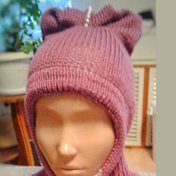 Шлем детский с бантом