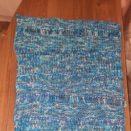 Шарф-снуд спицами