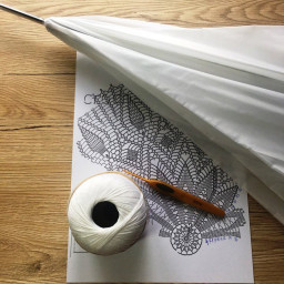 Свадебный зонтик