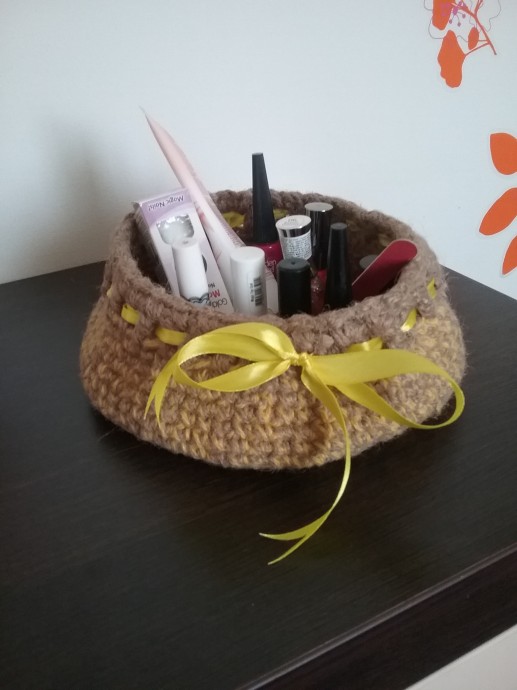 Корзинка из джута Корзинка из джута