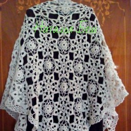 Шаль "Белые ночи"