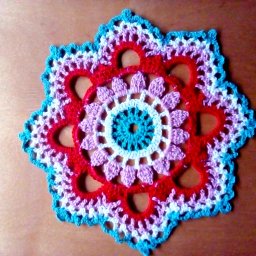 Салфеточки-подставочки или куда идут остатки пряжи