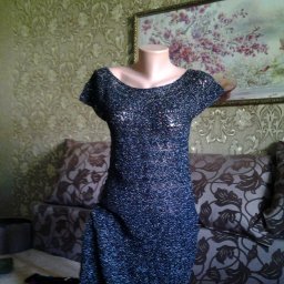 Ажурное вечернее платье