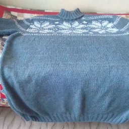 Свитер мужской на очень большой живот