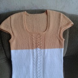 Летняя кофточка к юбочке