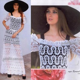 Платье в брюггском кружеве