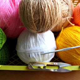 Ромашки в нежной карамели. Плед.