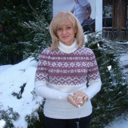 Белоснежный свитер с жаккардом