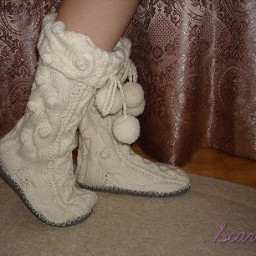 Сапожки домашние