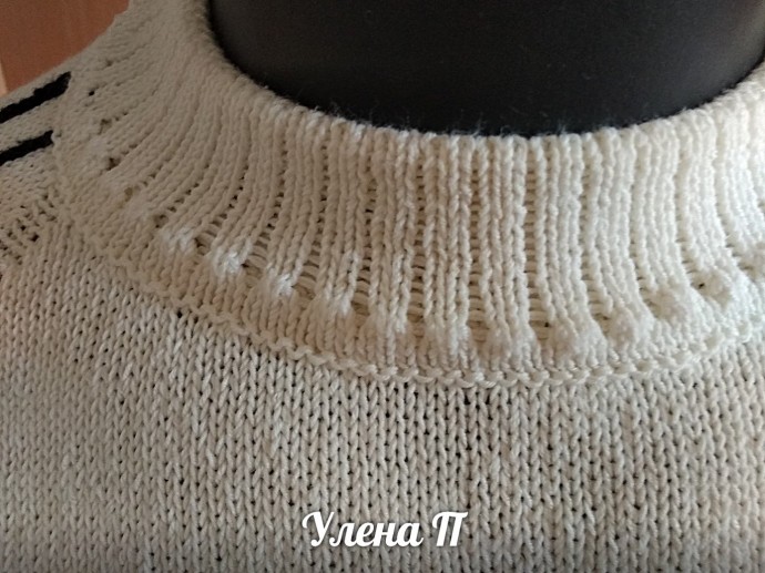 Скоро лето.Джемпер из хлопка со стрейчем. Скоро лето.Джемпер из хлопка со стрейчем.