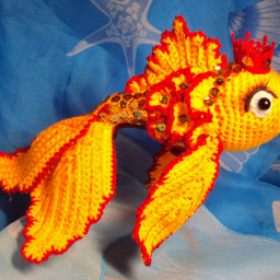 Рыбка золотая