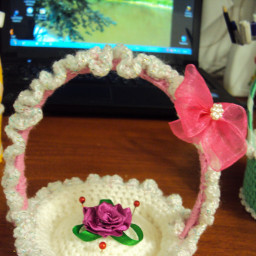 Корзинка игольница