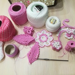 кардиган в технике "Ирландское кружево"