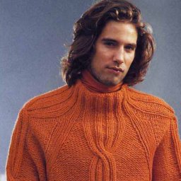 Рыжий свитерок из интернета