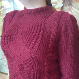 Ура! Бордовый готов!