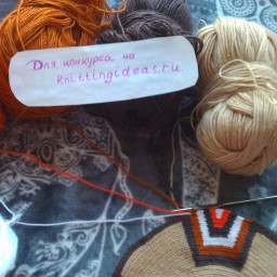 МК: Как  вязать жаккард крючком, чтобы не путались ниточки при многоцветном вязании?