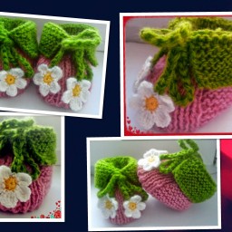 пинетки-ягодки