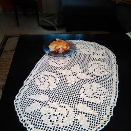 салфетка с розами