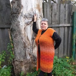 Жилетка в технике *Бриошь*