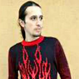 Свитер, машинная вязка "Костер в ночи"