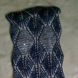 Шарфик к шапочкам.