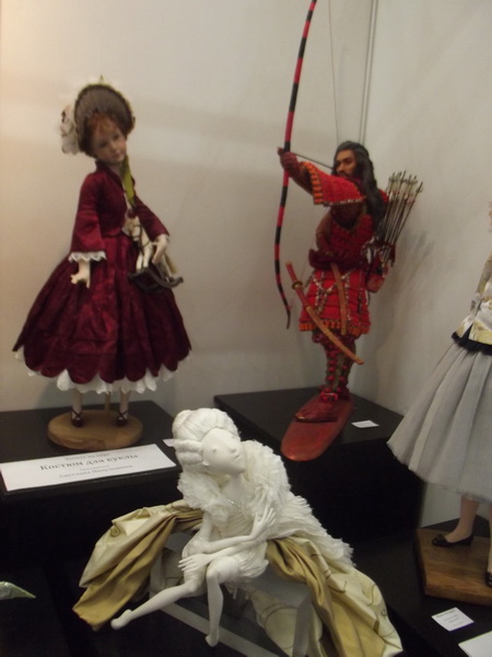 Международная выставка кукол на Тишинке. Москва