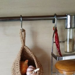 работы из джута и шнура для интерьера