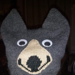 Шапочка "Веселый волк"