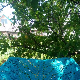 Косынка крючком,для себя любимой.