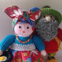 Домовой и домовушка,домовому подружка.