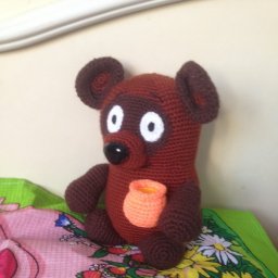 Винни пух вязаный(советский)